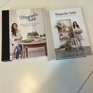 Set of 2 Magnolia Table cookbooks!